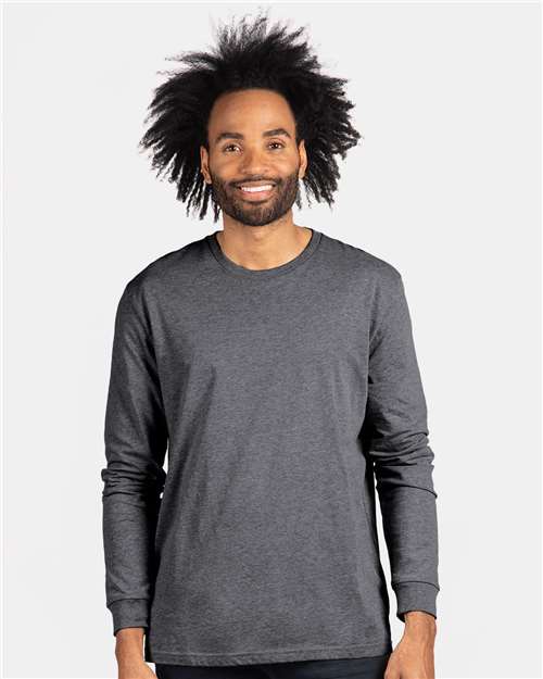 Long Sleeve T-Shirt with Aquabella logo screenprinted