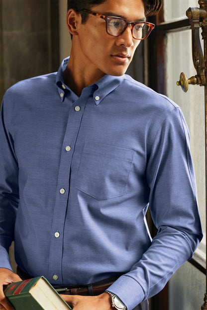 Brooks Brothers® Wrinkle-Free Stretch Pinpoint Shirt BB18000