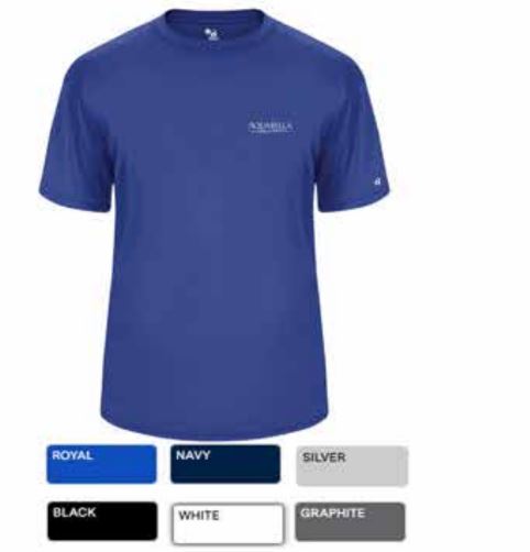 A4 Performance T-Shirt with logo embroidered