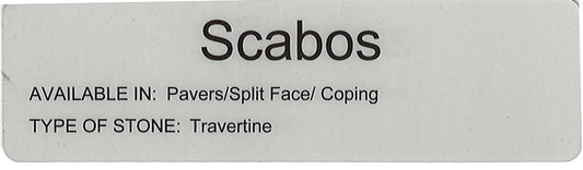 Metal Labels: Pavers & Coping