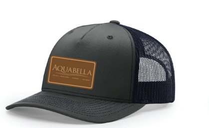 Trucker Hat with Leather Patch